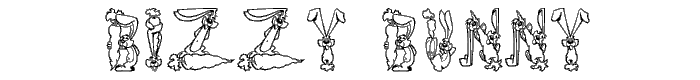 Bizzy Bunny font